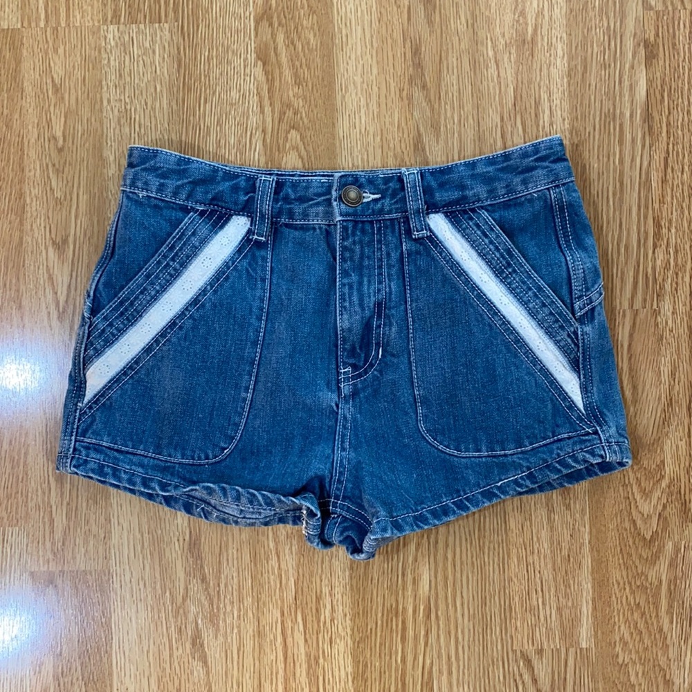 Free People Jean Shorts